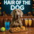 Hair of the Dog Weimaraner 003 Ruff & Ready Funny Canine Art neon lights, bacon-woven flair, and egg murals
