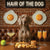 Hair of the Dog Weimaraner 014 Ruff & Ready Funny Canine Art neon lights, bacon-woven flair, and egg murals