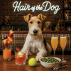 Hair of the Dog Wire Fox Terrier 008 Ruff & Ready Funny Canine Art neon lights, bacon-woven flair, and egg murals