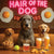 Hair of the Dog Wolfhound 004 Ruff & Ready Funny Canine Art neon lights, bacon-woven flair, and egg murals