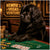Newfoundland dog artwork titled Newfie's Vegas Venture on metal print showcasing an upscale Vegas poker scene