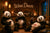 Three pandas lounging with red wine in a bamboo bar, toasting and laughing with spilled wine and cozy lighting – humorous wine-themed wall art