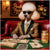 Poodle Parlor metal print showcasing an elegant Poodle in sunglasses and suit, playing poker with vintage-style currency and cards
