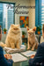 Purrformance Review humorous cats office business meeting metal print