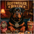 Rottweiler Rollin' metal print featuring a distinguished Rottweiler playing poker surrounded by dog-themed casino accessories