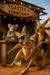Two kangaroos in the Outback under a “Toasted in the Territory” sign, one spilling a mango cocktail on red dirt while a koala bartender shakes a drink