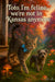 Toto Im feline were not in Kansas anymore humorous cat dog whimsical metal print