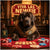 Newfoundland dog artwork titled Viva Las Newfie on metal print depicting an upscale Vegas-style casino scene